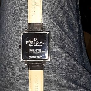 Legacy purdial square watch